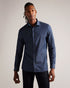 LODERS-Shirts-Revamp your casual wardrobe with our LODERS shirt in a sleek slim fit. The button fastening ensures easy wear, while the curved hem adds a touch of modern flair. When you're heading out for a relaxed evening, this shirt has your back. Denim shirt Slim fit Long sleeves Classic collar Button fastening Curved hem- Ted Baker Romania